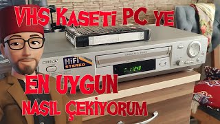 Vhs Kaseti Pc Ye Nasıl Aktarıyorum..?
