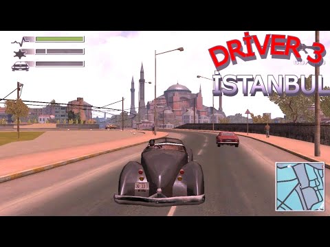 Driver 3 İstanbul Şehri | Taksim | Galata | Ayasofya | İnönü | Kapalı Çarşı