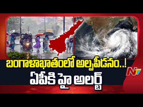 Heavy Rains: బంగాళాఖాతంలో అల్పపీడనం.. ఏపీకి భారీ వర్షాలు | Weather Update | NTV Telugu - NTVTELUGU