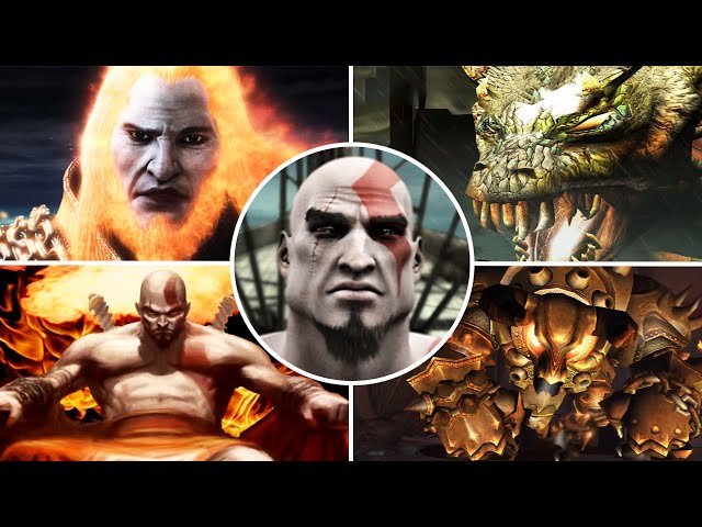 God of War 1 - All Bosses class=