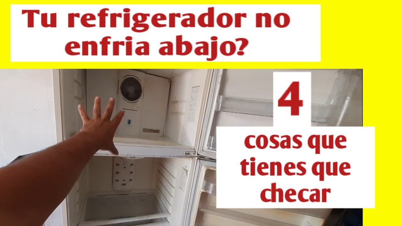 refrigerador mabe no enfria abajo ( 4 soluciones) YouTube