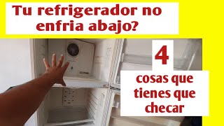 refrigerador mabe no enfria abajo ( 4 soluciones)