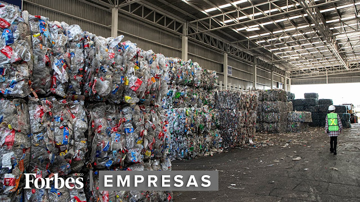 ¿Sabes cómo funciona una planta recicladora de PET?