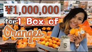 JAPANESE FRUIT. Would you pay 1 million yen for a box of oranges? Colab with Fidel Montoya.