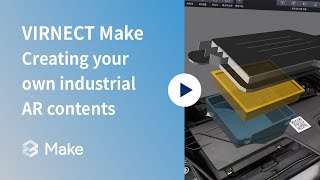 [VIRNECT Make] Creating AR experiences using AR creation tool for industrial purpose