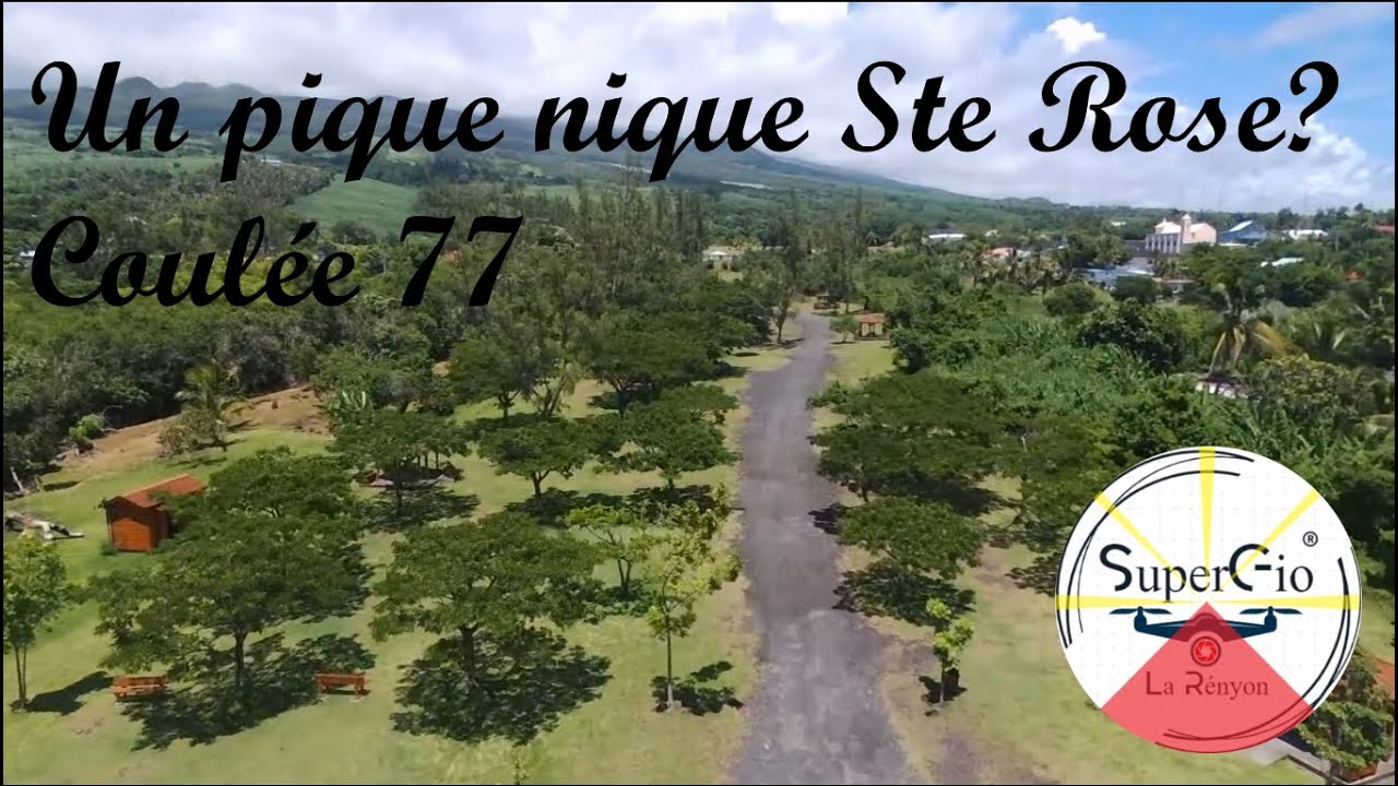 Aire de Pique-Nique coulée 77 - Sainte-Rose