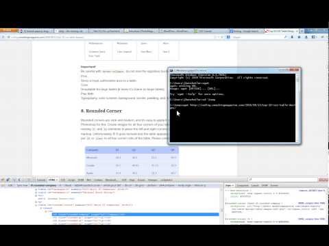 Using Firebug To Inspect a Web Page