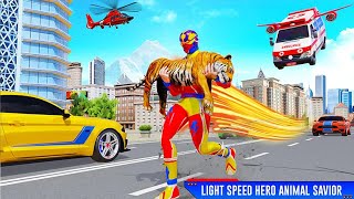 Police Robot Speed Hero Robot Rescue Mission | Full Android Gameplay | By Roadster Inc screenshot 2