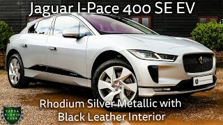 [4K] Jaguar I-Pace 400 SE EV registered September 2020 (70) finished in Rhodium Silver Metallic Jaguar I Pace Silver