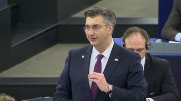 EP Plenary session Presentation of the programme of activities of the Croatian Presidency