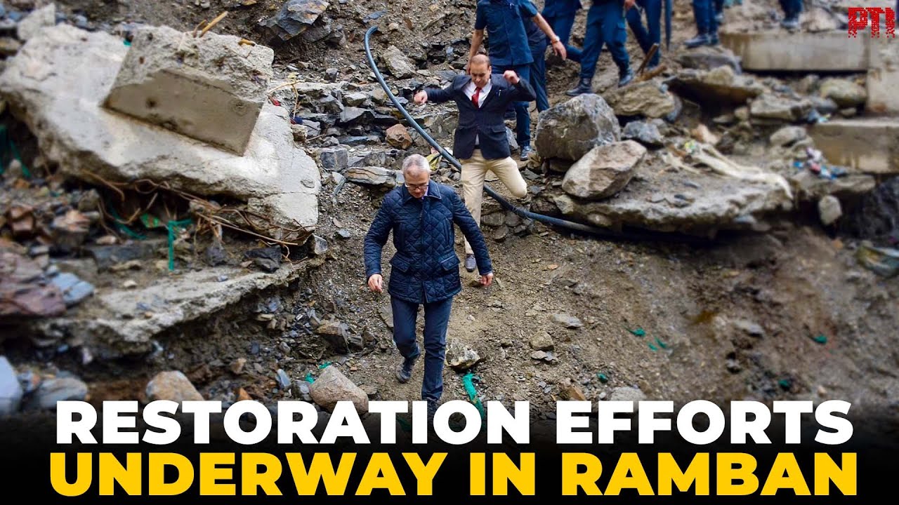 Restoration efforts underway in Ramban, highway closure hits businesses