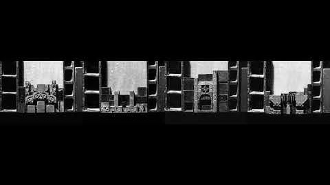 Letterpress typesetting stop-motion animation - wide version