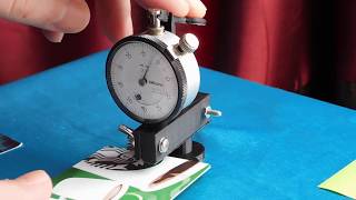 3D Printed Thickness Gauge from a Dial Indicator