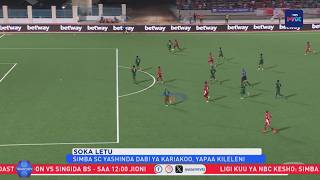 Takwimu za mechi ya Kariakoo Derby; Simba SC yatawala maeneo mengi uwanjani.