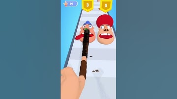 Finger Runner 3D Level 11 ✅ Great Mobile Gameplay #shorts