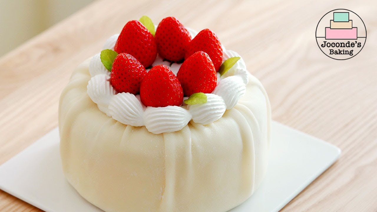 Клубничный Мочи Торт