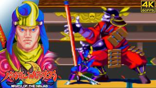 Mystic Warriors Wrath Of The Ninjas  Spyros arcade  1993 4k 60fps