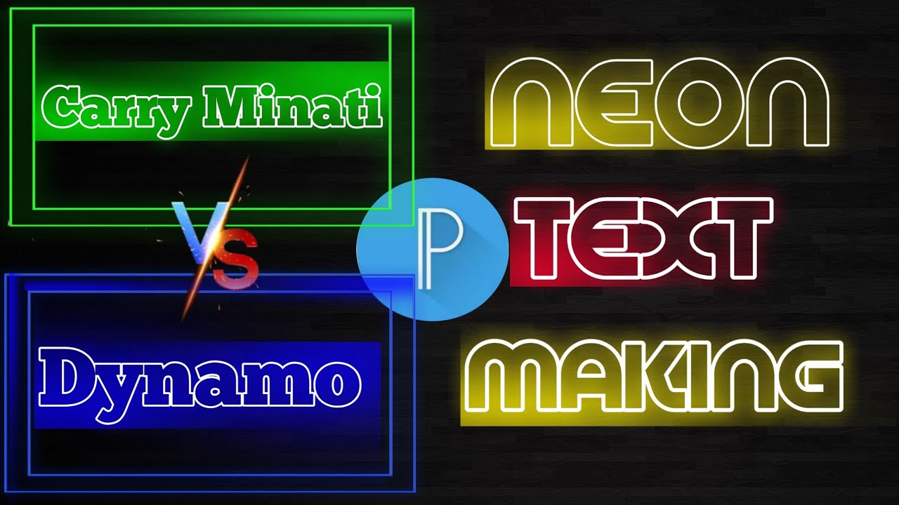 How To Make Neon Text In PixelLab On Android |neon text keyse banahy in Hindi|