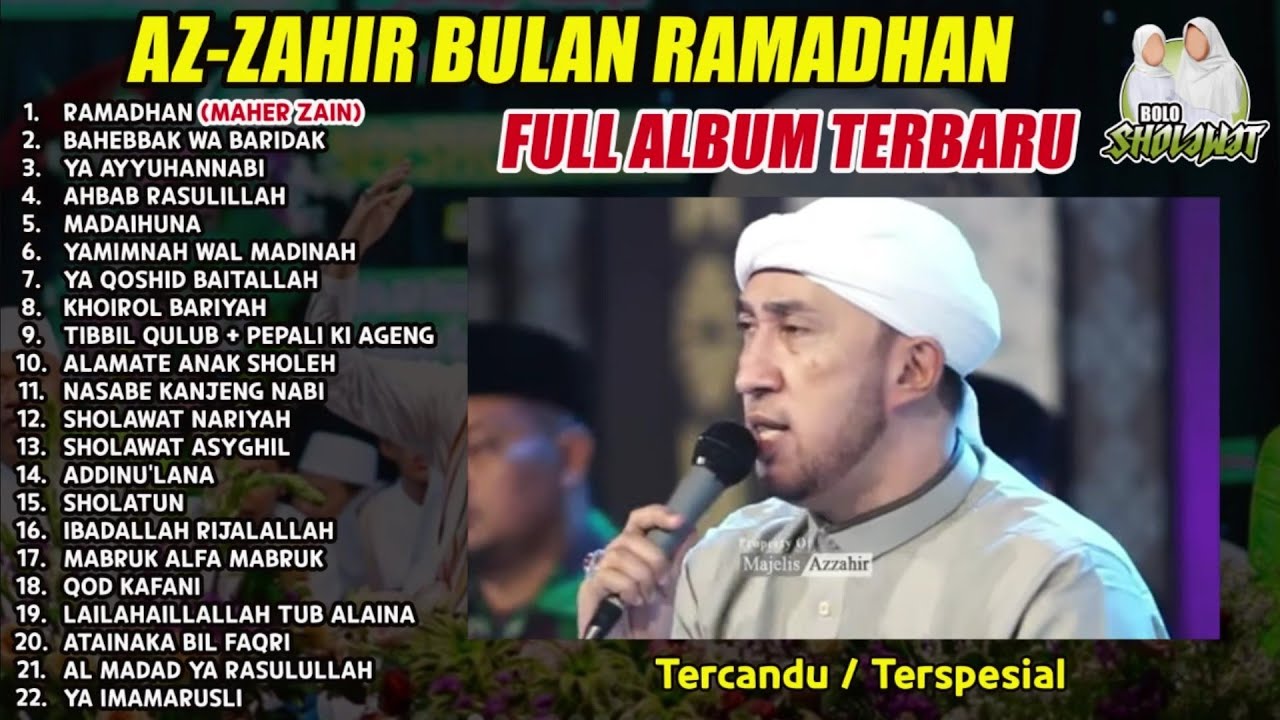 AZ ZAHIR BULAN RAMADHAN TERBARU 2025 FULL ALBUM