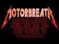 MOTORBREATH-  Disposable Heroes 2-20-16 HD 30th Anniversary Multi-Cam