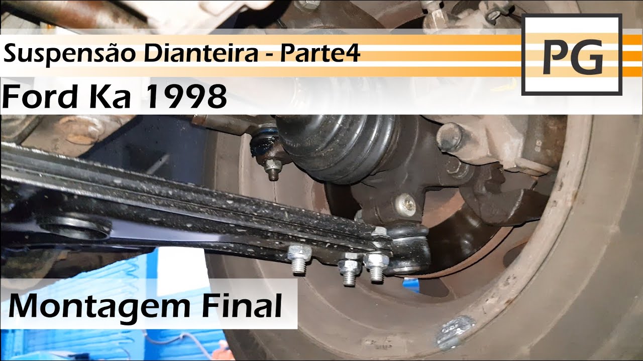 Suspensão Dianteira - Ford Ka 1998 - Parte 4/4 - [4K]