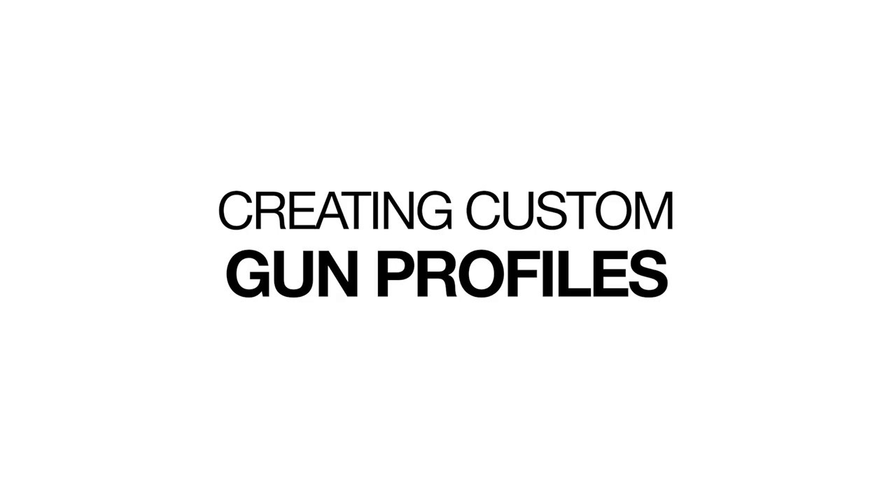 Создание пользовательских профилей оружия — баллистика Kestrel LiNK