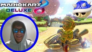 FINESSING BLUE SHELLS! (Mario Kart 8 Deluxe Online)