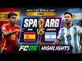 Spain vs. Argentina | 2026 FIFA World Cup Final | EA FC 26
