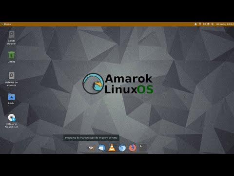 Amarok Linux 1.0 Xfce Overview