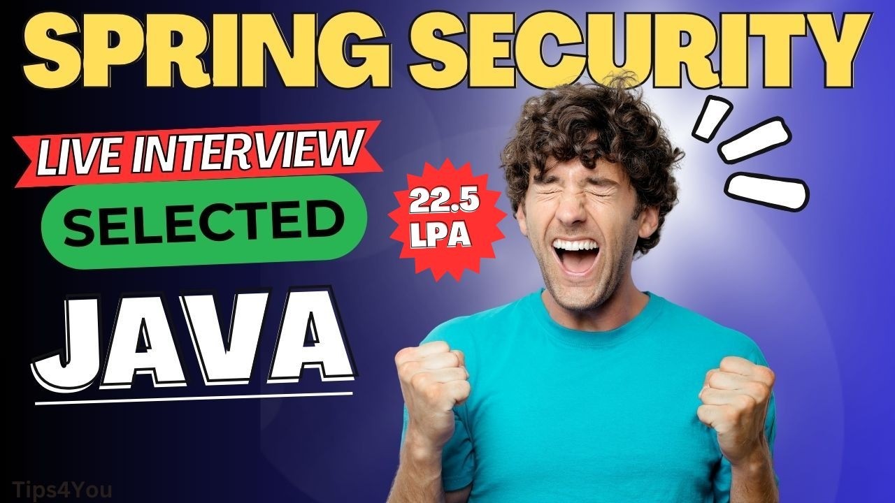 Java Spring Security Real-Time Interview | ₹22.5 LPA | JWT ...