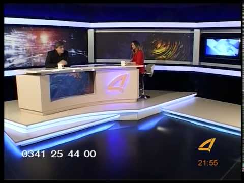 სტუდია 4-ის სტუმარი საქართველოს ფეხბურთის ფედერაციის პრეზიდენტი ზვიად სიჭინავა 12 02 15