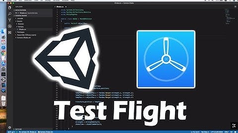 Unity Test iOS Game Using Test Flight