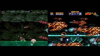RetroAttack - SNES Axelay vs MD Thunder Force IV 