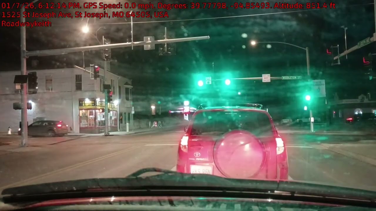 01/07/26 going to Walmart Supercenter on North Belt Highway in St Joseph Missouri 64506