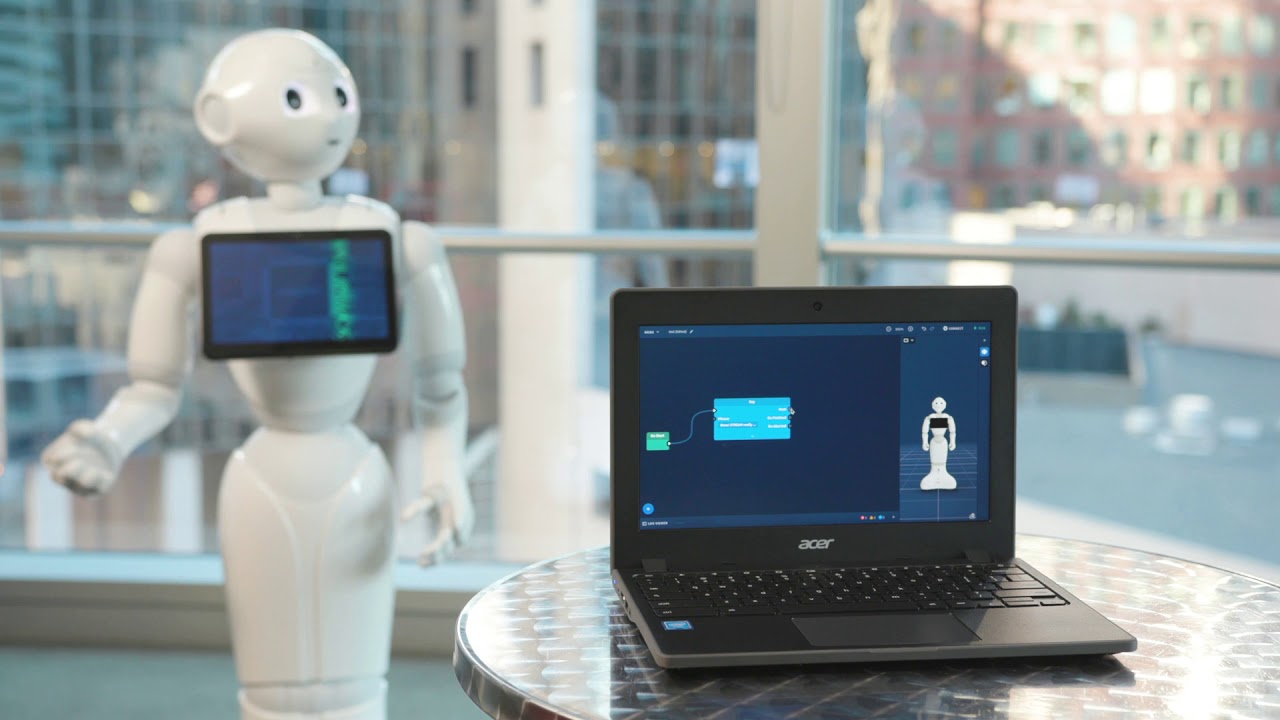 Softbank Robotics B - YouTube