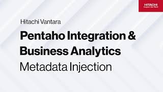 PDI Capability 3  Metadata Injection