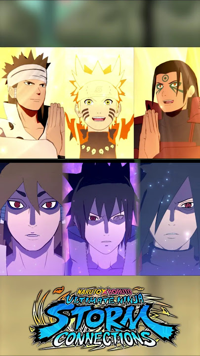 Team Ashura and Team Indra Ultimate Jutsu #narutostormconnections #sasuke #madara #hashirama #naruto