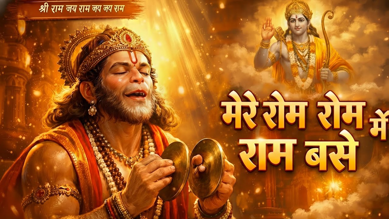 मेरे रोम रोम में राम बसे | Mere Rom Rom Mein Ram Base | Ram Bhajan 2026 | Sita Ram Bhakti Song