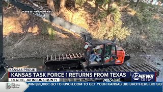Kansas Task Force One returns home after two week mission in Texas