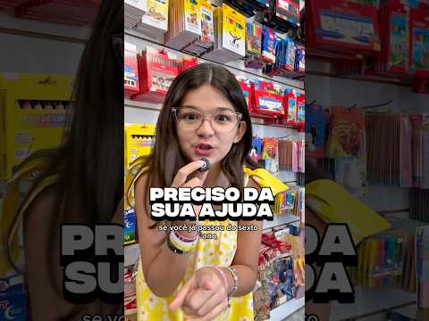 PRECISO DA SUA AJUDA!! Eu ainda não consegui escolher meu material 😫😫😫