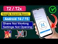 ✅Vivo T2x 5G : Settings Not Opening - FRP BYPASS Android 14 2025 (Without PC)