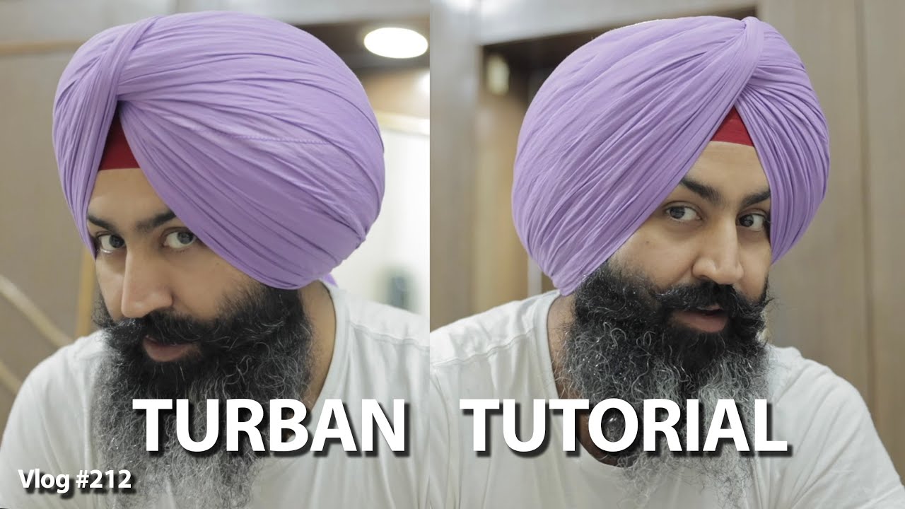 ਵੱਟਾਂ ਵਾਲੀ ਪੱਗ, Free Style Wattan wali Pagg, Turban Tutorial, 8.90 Turban Tying