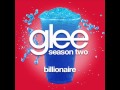 Glee - Billionaire [LYRICS]