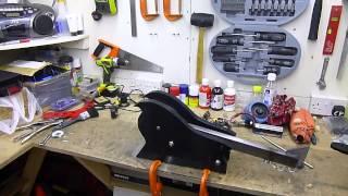 Electric axe first test
