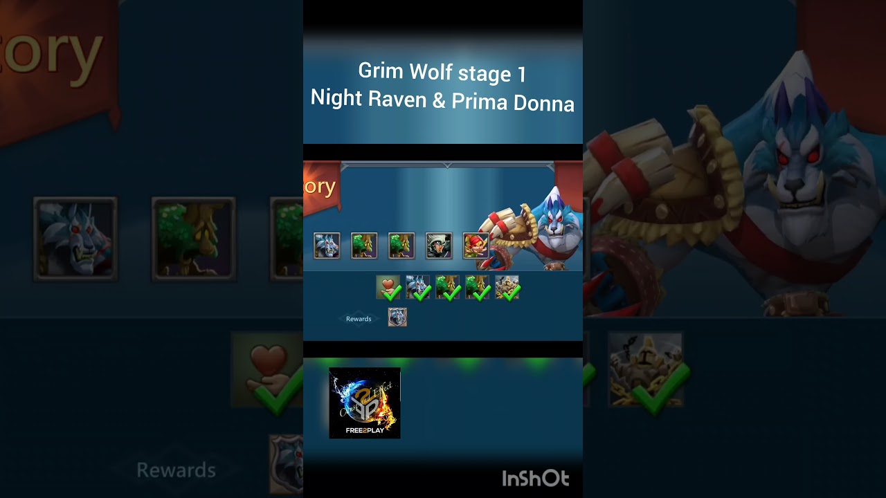 Grim Wolf Stage 1 in 12 seconds