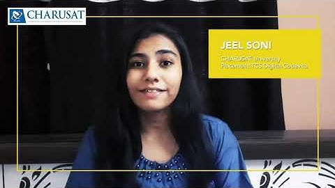 Campus Placements - IT Department - CSPIT - CHARUSAT University