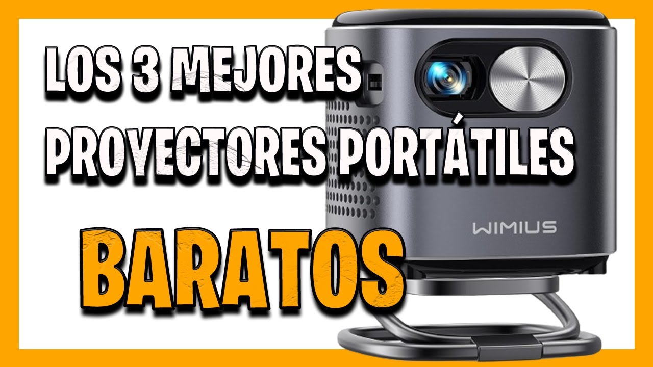 Mejores proyectores portátiles calidad precio en 2025! ✅ ¿Qué mini proyector barato comprar?