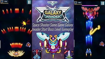 Galaxy Invader Boss Battle 🚀 | Space Shooter Gameplay Mastery ⚡ | Celarosh Gaming