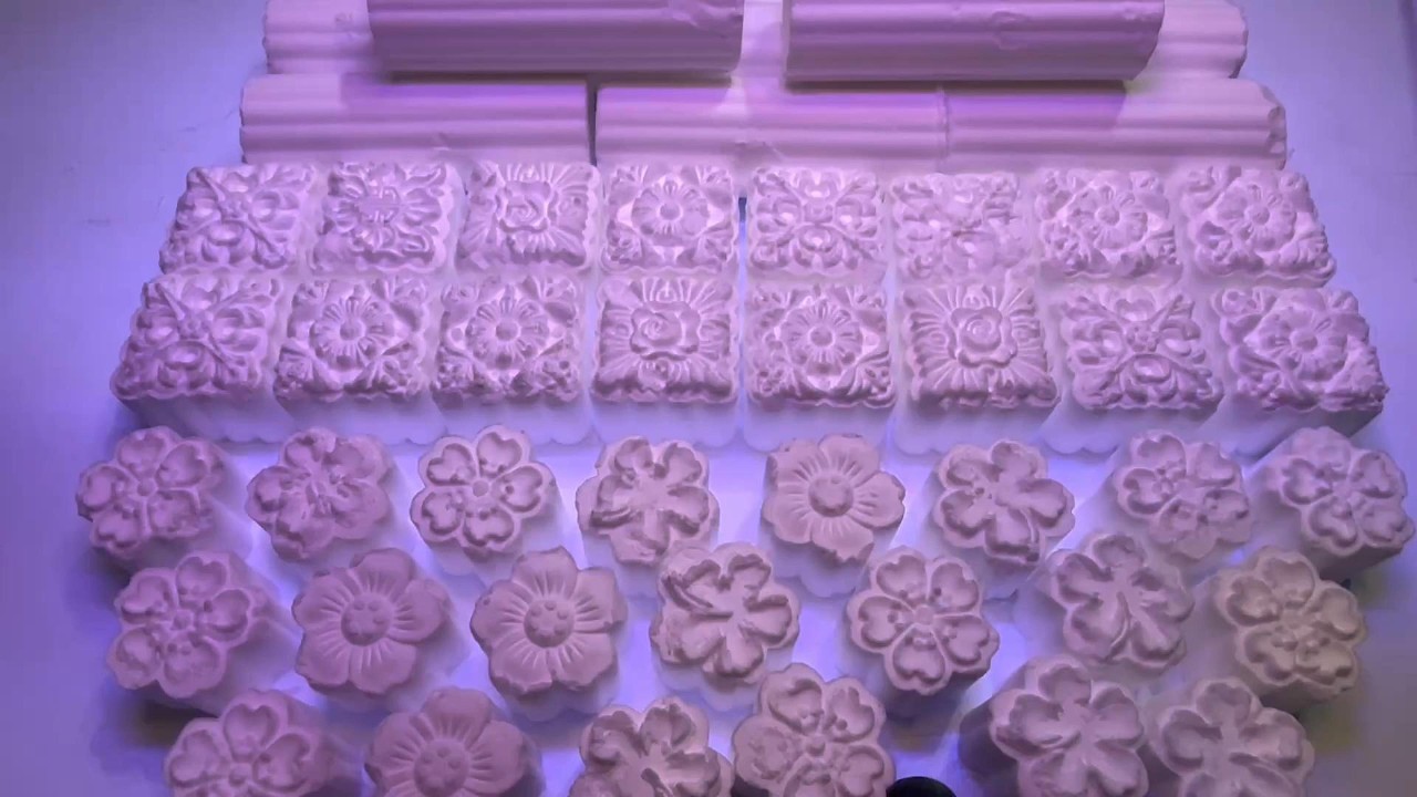 ASMR baking soda | Pure White Shapes ASMR