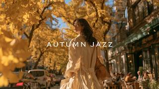 【𝑷𝒍𝒂𝒚𝒍𝒊𝒔𝒕】 노랗게 물든 길을 걷는 상상 🍂 | vocal music | Soft Jazz · Cafe Jazz screenshot 4